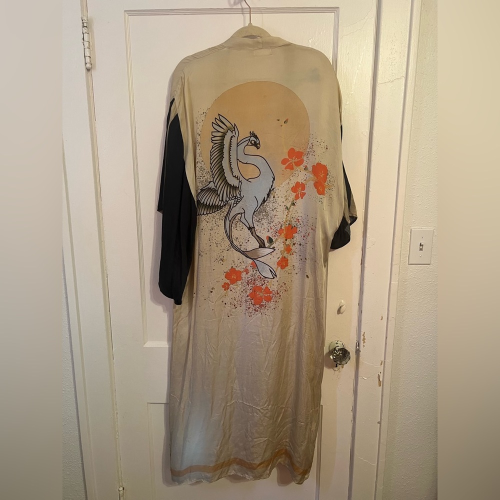 Free People Rising Sun Kimono
